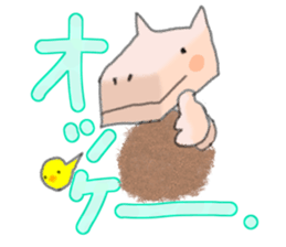 Capybara daily life sticker #10720548