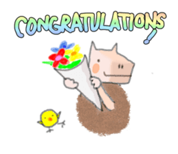 Capybara daily life sticker #10720556