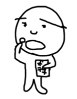 Old baby's days sticker #10720936