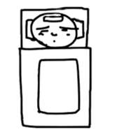 Old baby's days sticker #10720937