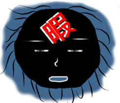 Eyes of the Black Ball sticker #10721166