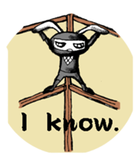 ninninninja 1 sticker #10721263