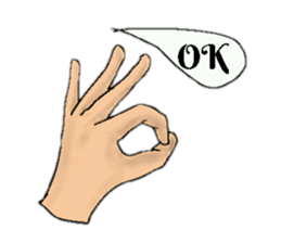 Stickers of the hand 2 sticker #10722441