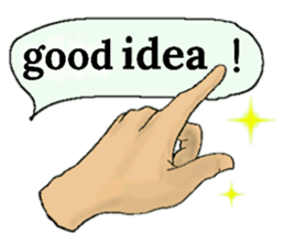 Stickers of the hand 2 sticker #10722442