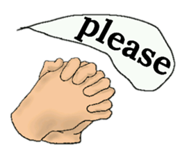 Stickers of the hand 2 sticker #10722444