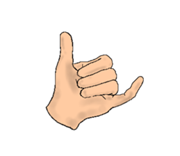 Stickers of the hand 2 sticker #10722457