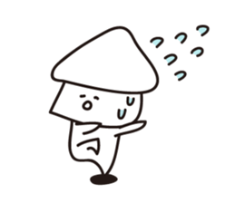 Squid smile sticker #10722530