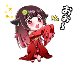 Kannbe Miyabi sticker #10723038
