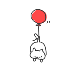 Mr.Shirai with cat sticker #10723088