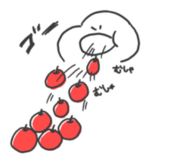 Mr.Shirai with cat sticker #10723096