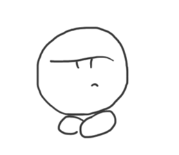 Mr.Shirai with cat sticker #10723103