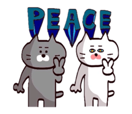 Nyankotachinoatsuinemuri 5 sticker #10723641