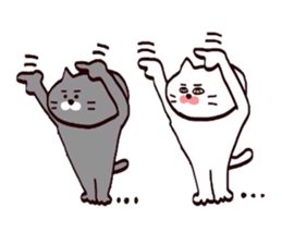 Nyankotachinoatsuinemuri 5 sticker #10723644