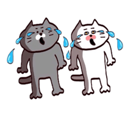 Nyankotachinoatsuinemuri 5 sticker #10723651