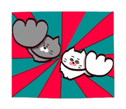 Nyankotachinoatsuinemuri 5 sticker #10723657