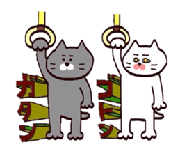 Nyankotachinoatsuinemuri 5 sticker #10723668