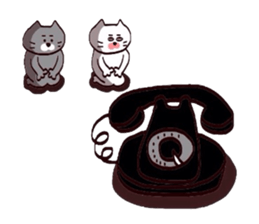 Nyankotachinoatsuinemuri 5 sticker #10723674