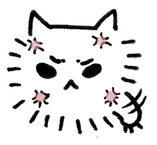 Fluffycats sticker #10723688