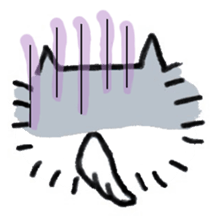 Fluffycats sticker #10723692