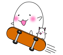 Shiromaru & Chibimaru sticker #10724225