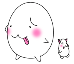 Shiromaru & Chibimaru sticker #10724239