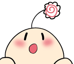 His head flower pill Douding sticker #10724601