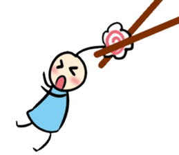 His head flower pill Douding sticker #10724602