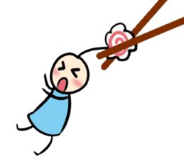 His head flower pill Douding sticker #10724602