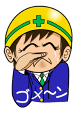 Safety Boy sticker #10724900