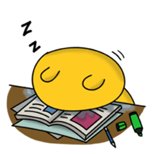Tired Teddy sticker #10724924