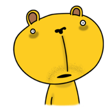 Tired Teddy sticker #10724932