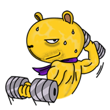 Tired Teddy sticker #10724944