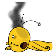 Tired Teddy sticker #10724945