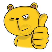 Tired Teddy sticker #10724946