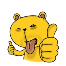 Tired Teddy sticker #10724947