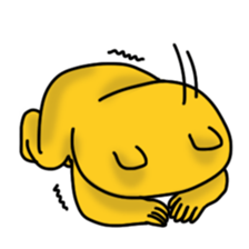 Tired Teddy sticker #10724949