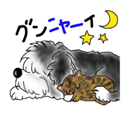 A lot of cats and dogs sticker #10725041