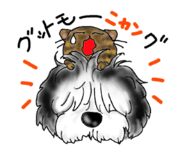 A lot of cats and dogs sticker #10725042