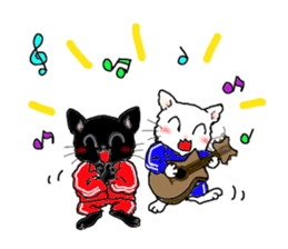 A lot of cats and dogs sticker #10725050