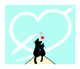 A lot of cats and dogs sticker #10725056