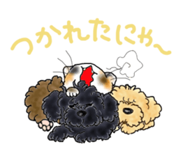 A lot of cats and dogs sticker #10725063