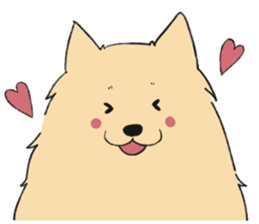Sticker of Pomeranian sticker #10725374