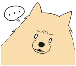 Sticker of Pomeranian sticker #10725382