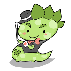 A Little Green Dinosaur