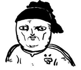 a man aman sticker #10725724