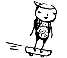 a man aman sticker #10725728