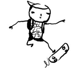 a man aman sticker #10725729