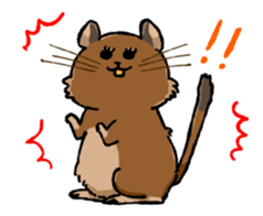Mr.Degu sticker #10725845