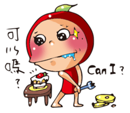 The Kitchen War - Apple Monkey sticker #10725925