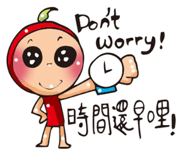 The Kitchen War - Apple Monkey sticker #10725928